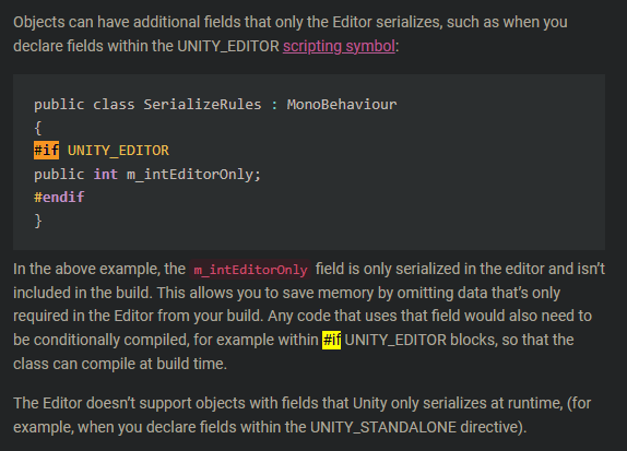 unity documentation